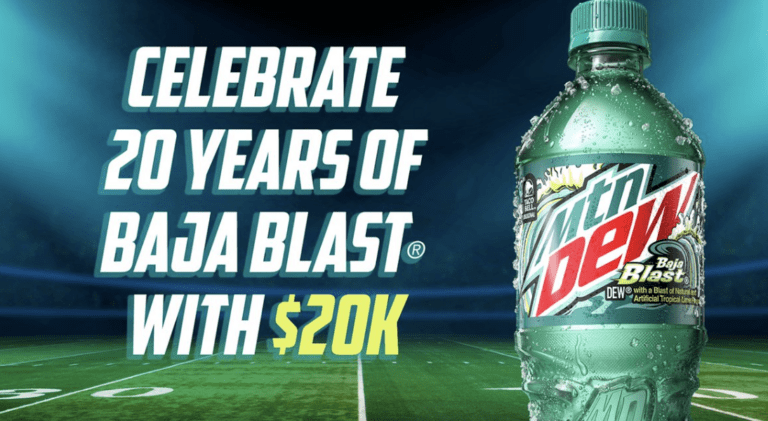Mountain Dew Having a Blast Sweepstakes: Your Chance to Win Big!