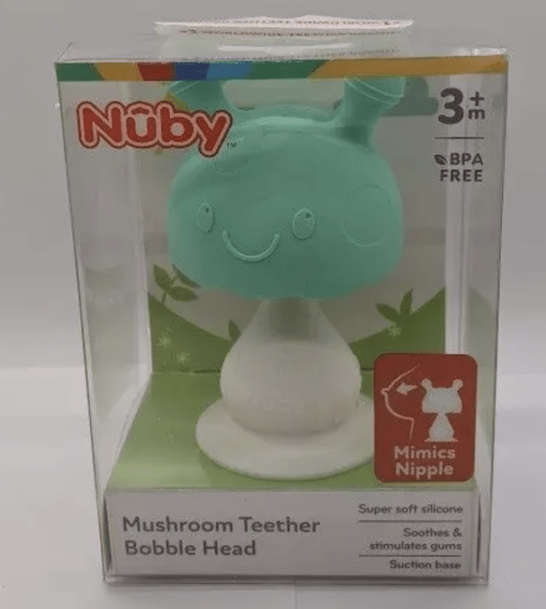 Possible Free Nuby’s Mushroom Silicone Teether!