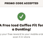Free Dunkin’ Promo Codes