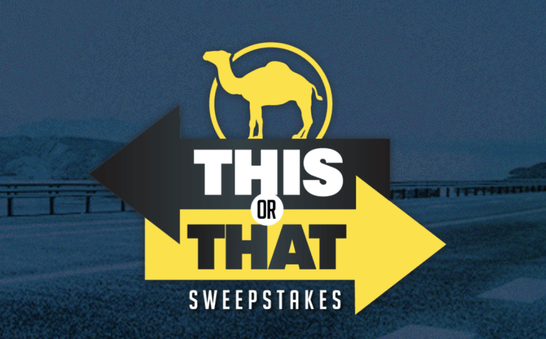 Camel “This or That” Instant Win Sweepstakes