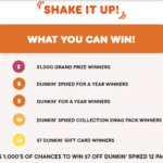 2024 Dunkin’ Spiked Sweepstakes