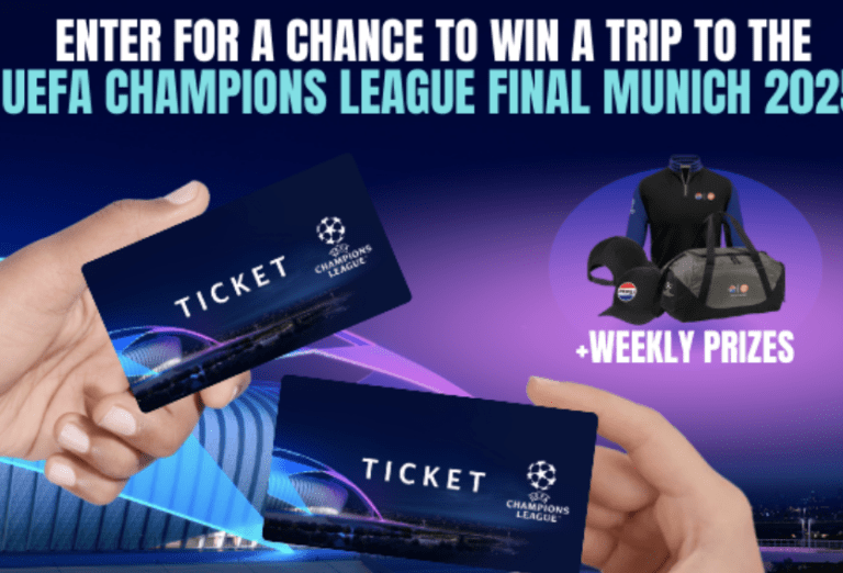 Pepsi x UCL Sweepstakes: Your Chance to Win a Trip to the UEFA Champions League Final