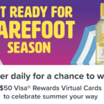 Get Ready for Barefoot Season Sweepstakes