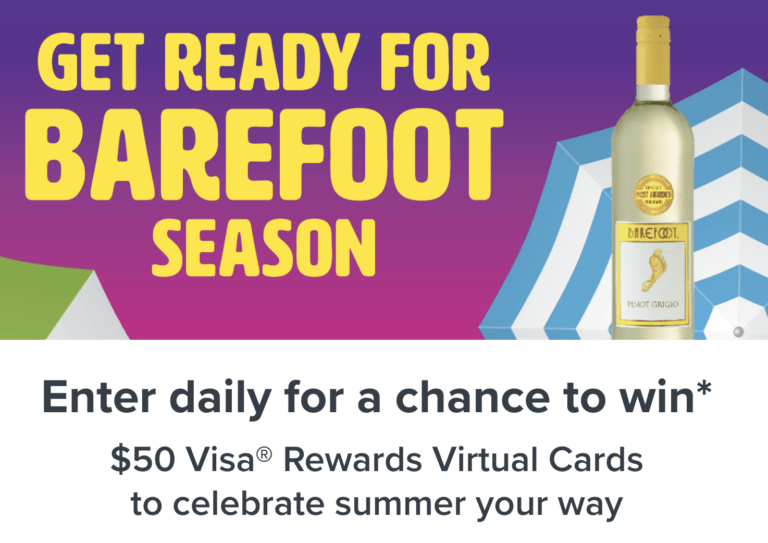 Get Ready for Barefoot Season Sweepstakes