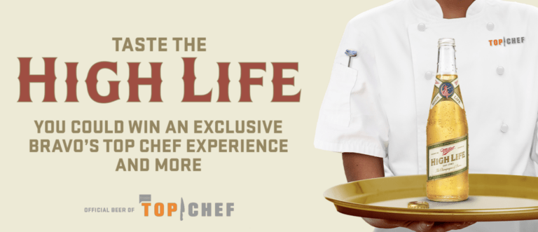 Miller High Life® Top Chef Program Instant Win Game