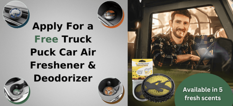 FREE Truck Puck Car Air Freshener & Deodorizer: The Must-Have Accessory for Your Vehicle