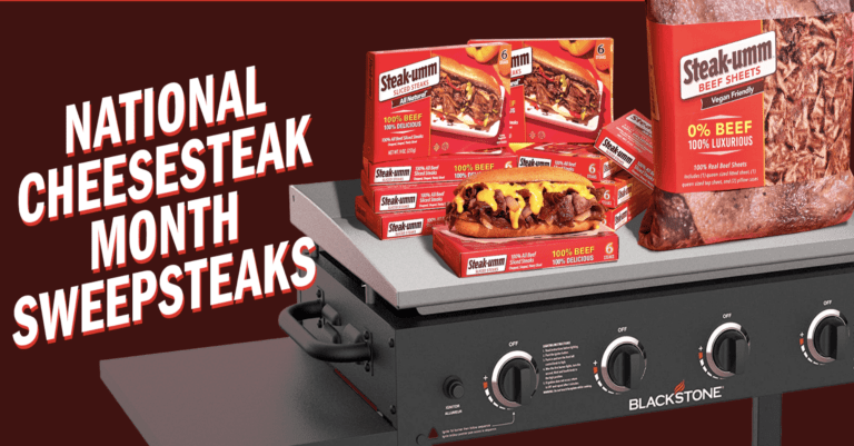 Sizzle Up Your Kitchen with the Steak-Umm® National Philly Cheesesteak Day Giveaway!