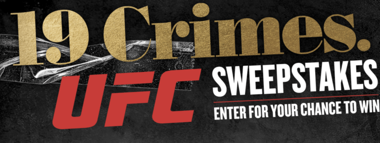 The 19 Crimes x UFC Instant Win Promotion: Win Big with 19 Crimes Wine and UFC Merchandise