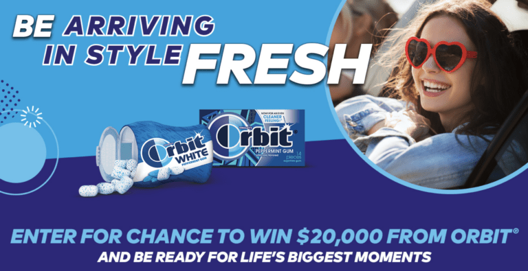 Win Big This Spring with the ORBIT Spring Moment Sweepstakes