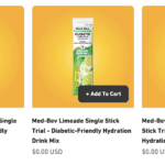 The Benefits of Med-Bev Diabetic-Friendly Hydration Drink Mix (Free Sample)