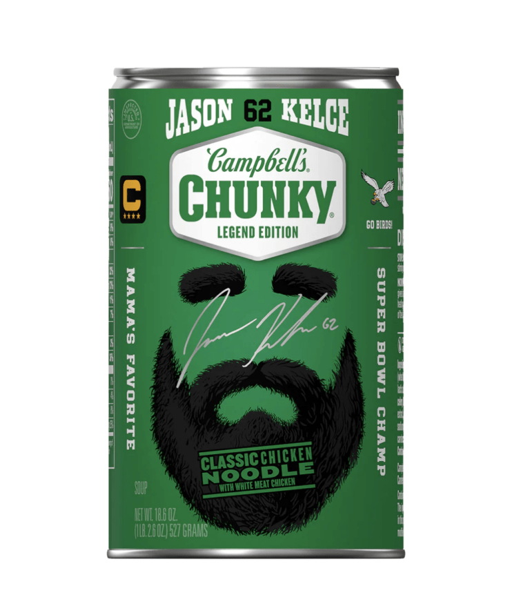 Campbell’s® Chunky® Jason Kelce “Legend Edition” Sweepstakes: Your Chance to Win a Collector’s Item!