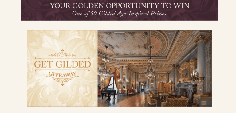 Rhode Island/Get Gilded Sweepstakes: Experience Luxury and History