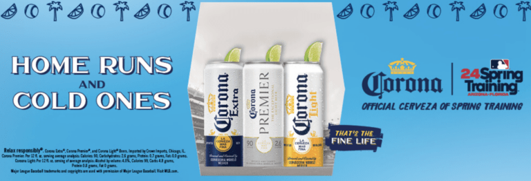 Score Big with the Corona Spring Training Instant Win Game