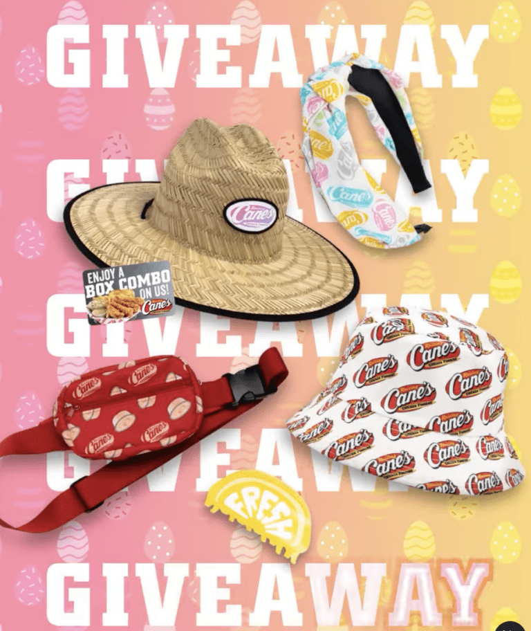 Hop into Easter with Raising Canes: Win the Ultimate Spring Gear