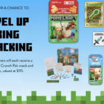 Win Big with the Crunch Pak x Minecraft Level Up Spring Snacking Sweepstakes: A Gamer’s Dream Prize Pack!