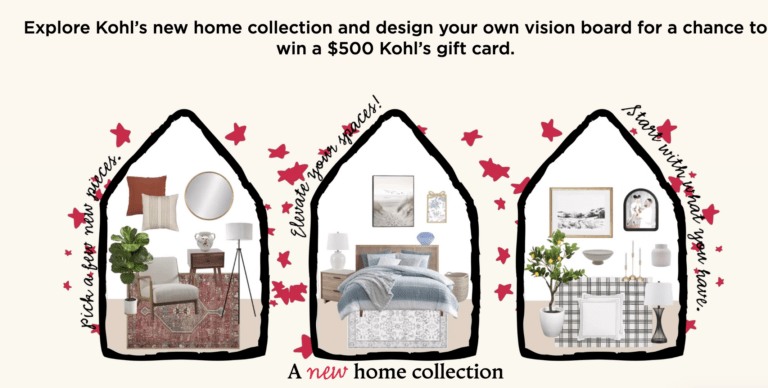 Unlock Your Dream Home Makeover with the Kohl’s Home Sweepstakes: A Chance to Win a $500 Shopping Spree!