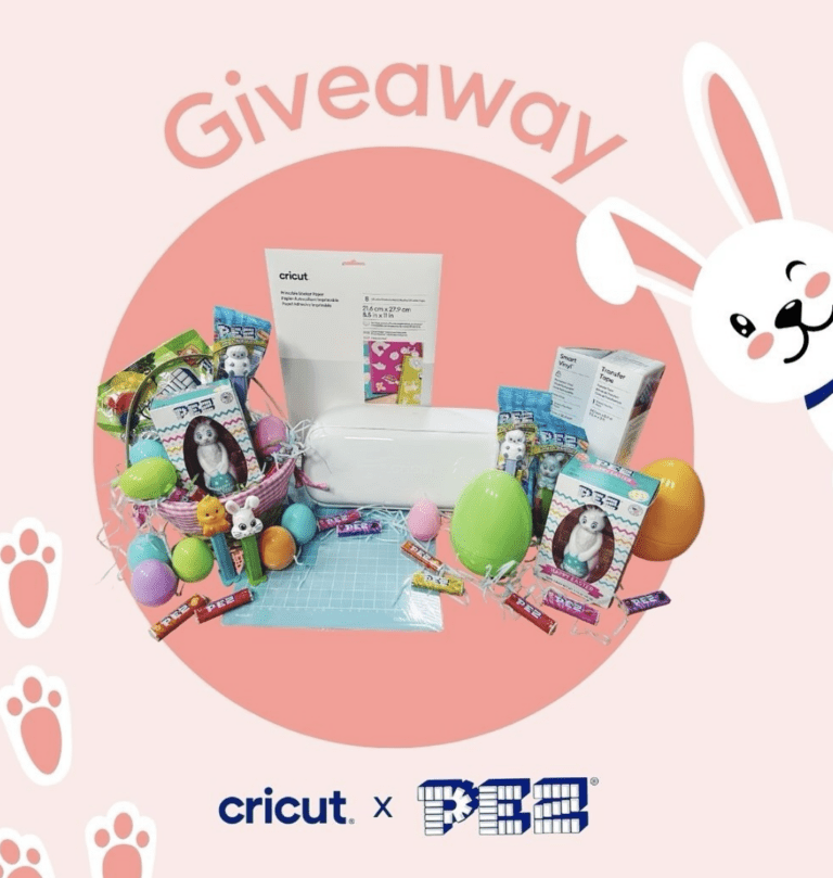 Join the Cricut & PEZ Candy Easter Giveaway: Craft Your Joy and Sweeten the Celebration!