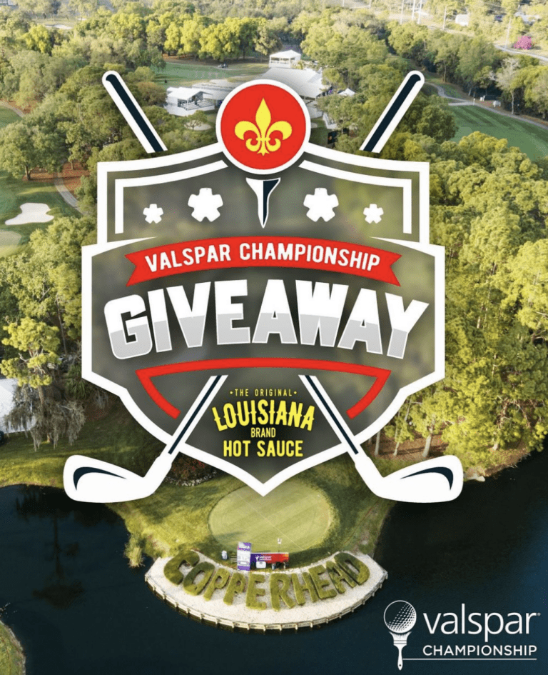 Win Big with the 2024 Louisiana Hot Sauce Valspar Championship Giveaway: Enter Now!