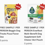Free Beggin Dog Treats or Friskies Lil Grillers Cat Complements Sample