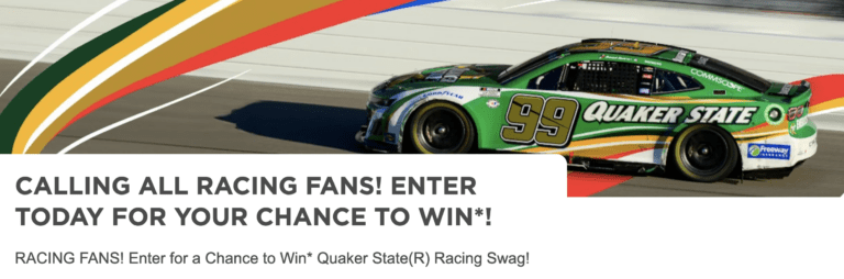 Enter to Win the Ultimate Quaker State Racing Gear