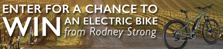 Win Big with Rodney Strong: Enter the eBike Sweepstakes Today!