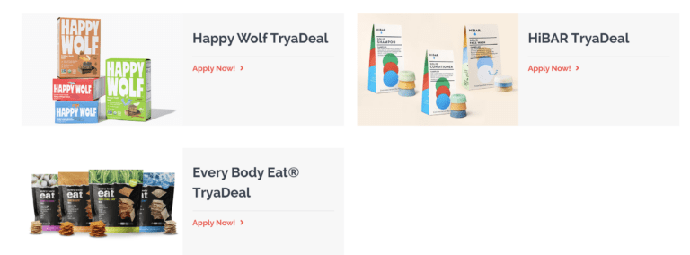 Free Samples: How to Score Free Products with TryaDeal
