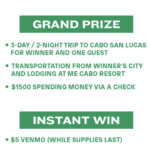 Win a Cash Prize: Hornitos Marg Mode Sweepstakes & Instant Win Game