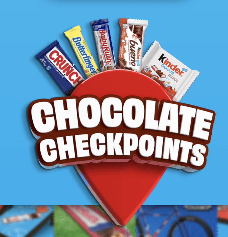 Chase the Chocolate Checkpoints Instant Win Promotion