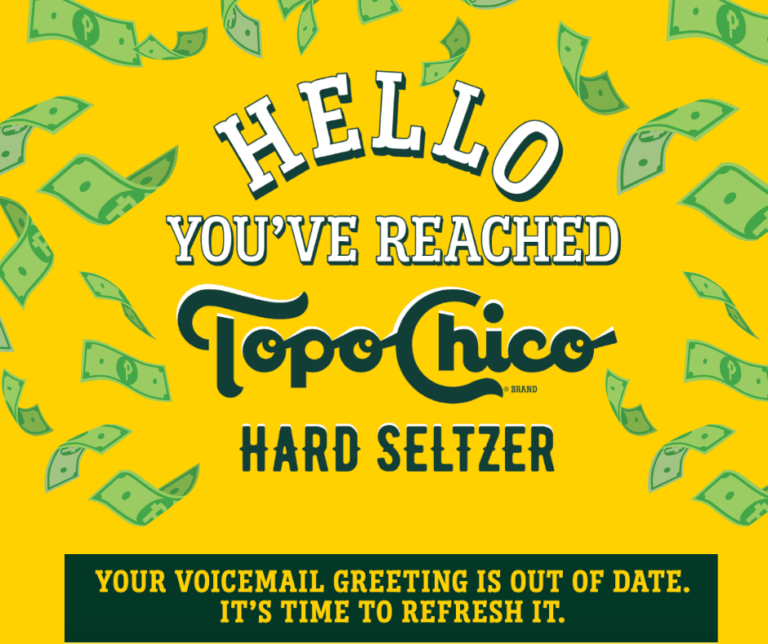 Win Big with the “Hello Topo Chico Hard Seltzer” Voicemail Sweepstakes!