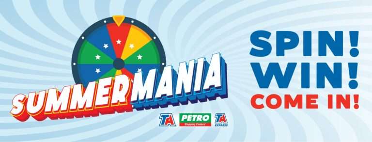 Win Big with TravelCenters of America Summermania Instant Win Game