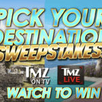 TMZ “Pick Your Destination” Sweepstakes Answers