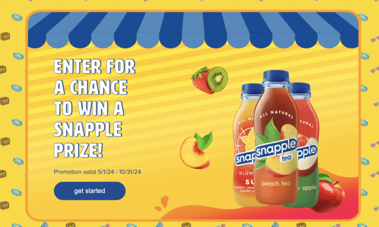 Win Big with the 2024 Snapple Instant Win Sweepstakes!