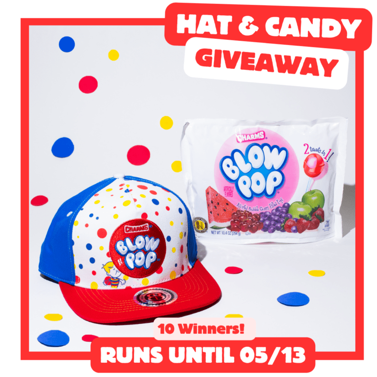 Win Big with Charms Blow Pops: Snapback Hat & Candy Giveaway!