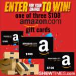 Win Big with the Amazon $100 Gift Card Sweepstakes on Showtimes.com!