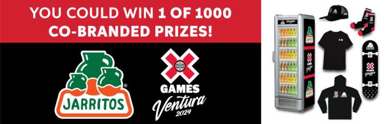 Win Big with the Jarritos X Games Ventura 2024 Sweepstakes!