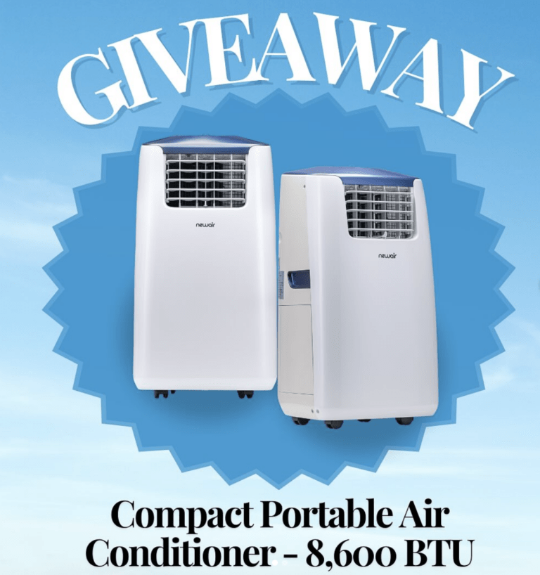 Win a Portable Air Conditioner: Enter Newairusa’s Monthly Giveaway