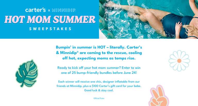 Carter’s Hot Mom Summer Sweepstakes
