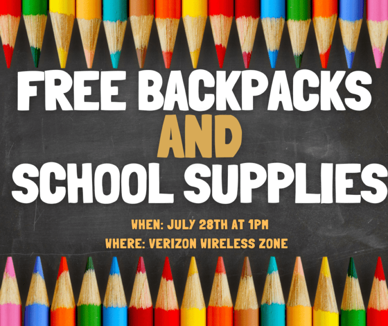 Verizon Free Backpacks 2024 Event!