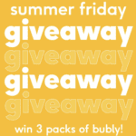 Win Big with the Bubly Summer Friday Sweepstakes 3!