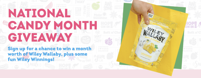 Celebrate National Candy Month with the Wiley Wallaby Giveaway