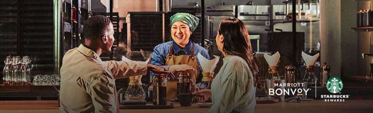 Win Big with the Marriott Bonvoy® and Starbucks® Rewards Sweepstakes!