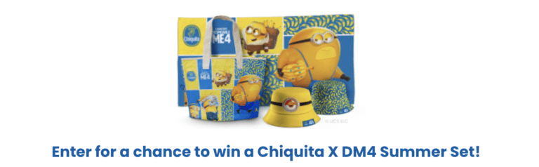 Win Big with the Chiquita X DM4 Sweepstakes!