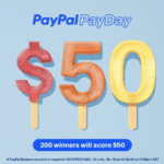PayPal PayDay Sweepstakes: Win Big with $50 in Your PayPal Account!