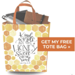 Free ‘Honeybee’ Tote Bag