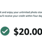 Get a $20 Credit for Prime Day with Amazon Photos Backup