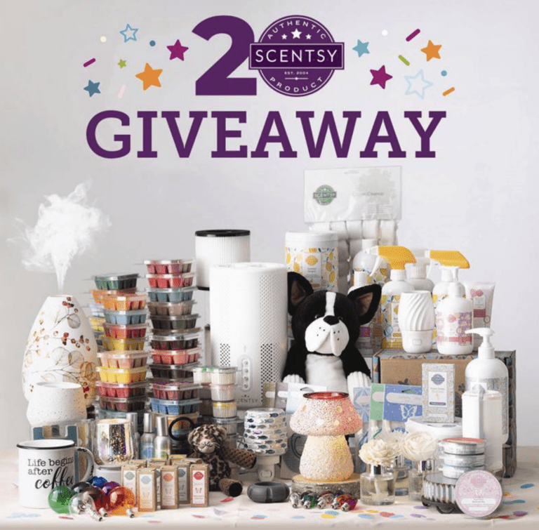 Celebrate Scentsy’s 20th Birthday with a Fantastic Giveaway!