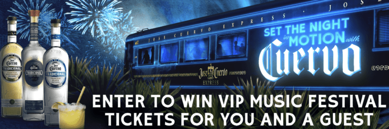 Win Big with the Cuervo® Music Festival 2024 Sweepstakes!
