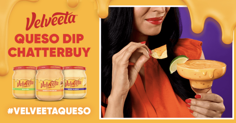 Apply to be a Velveeta Queso Dip Chatterbuy with Ripple Street! 750 Selected!
