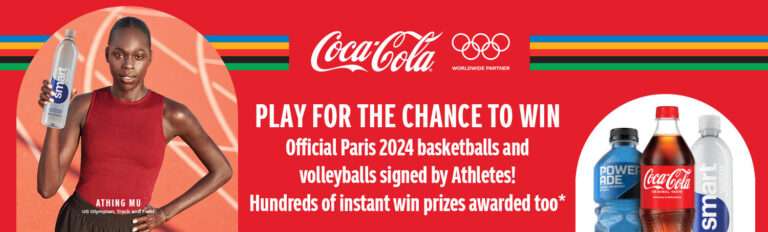 Win Big with the Coca-Cola & Olympic Games Paris 2024 Instant Win Game at Sodexo!