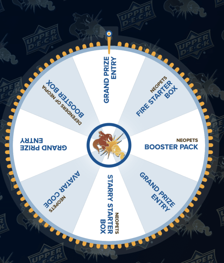 Spin to Win Big with Upper Deck’s Neopets Sweepstakes!